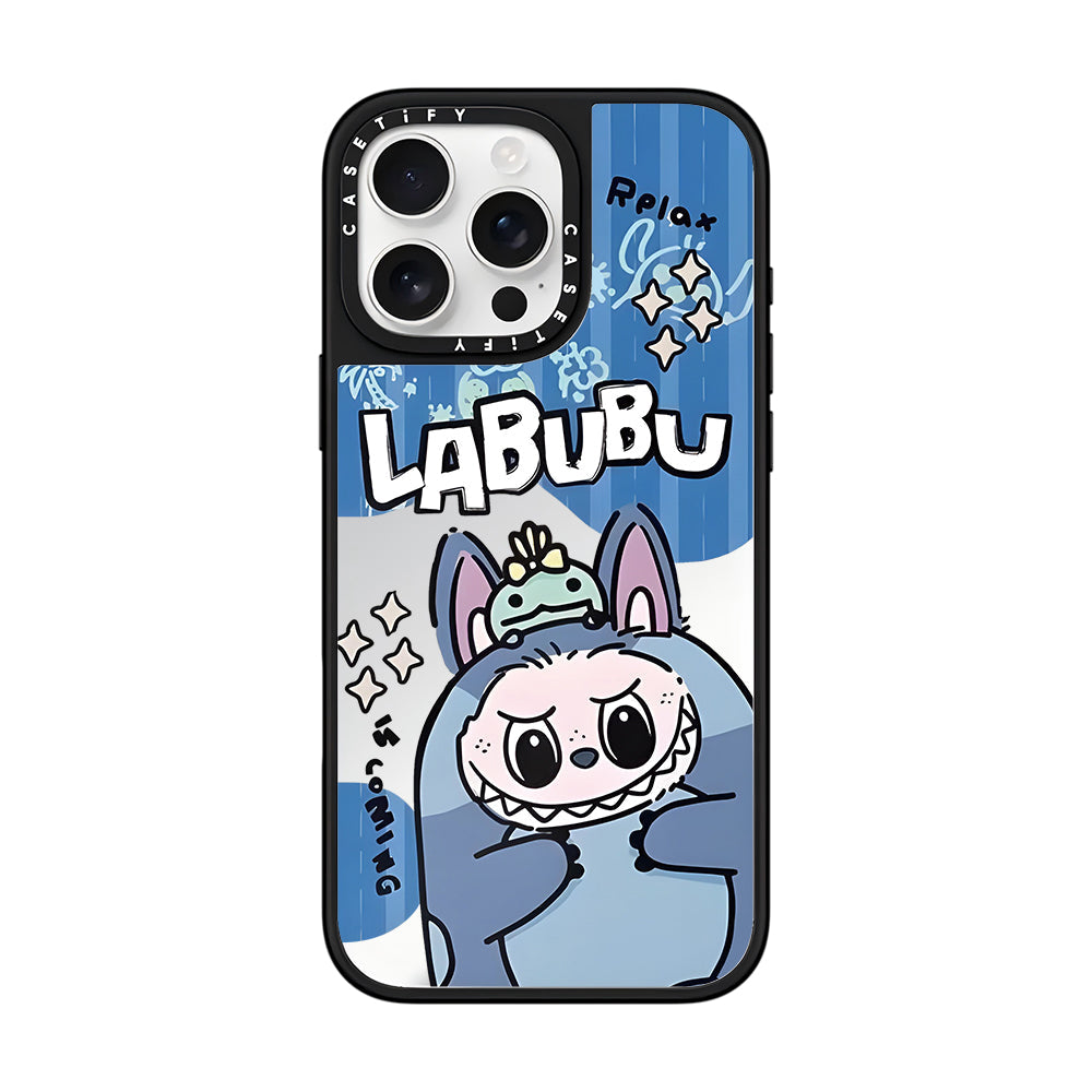 Labubu as Stitch Phone Case-0